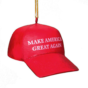 Kurt Adler "Make America Great Again Hat Ornament, C7571