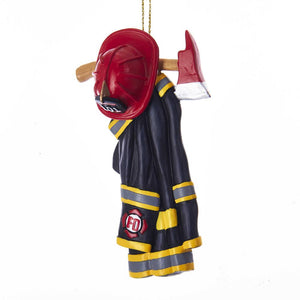 Kurt Adler Firefighter Uniform Ornament, J8509