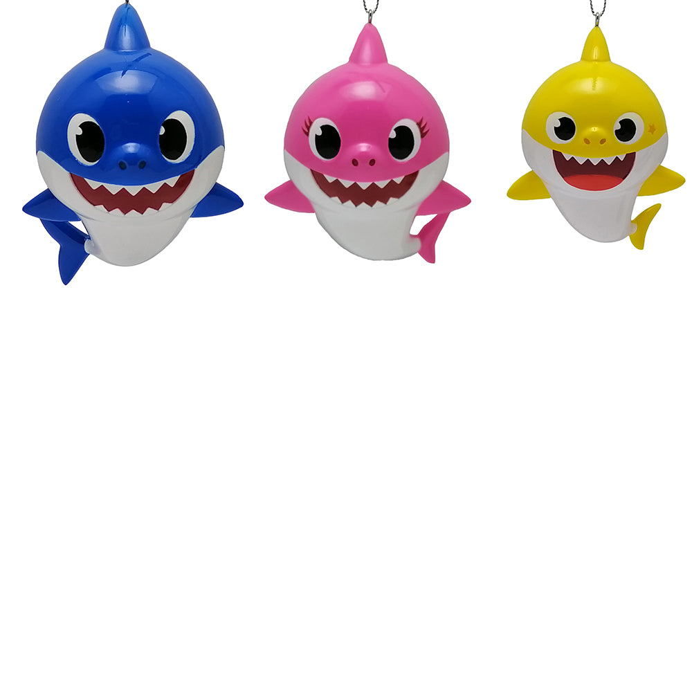 Personalized Baby Shark Christmas Ornament - Custom Name & Year, Fast 24-Hour Shipping, Gift Wrapped