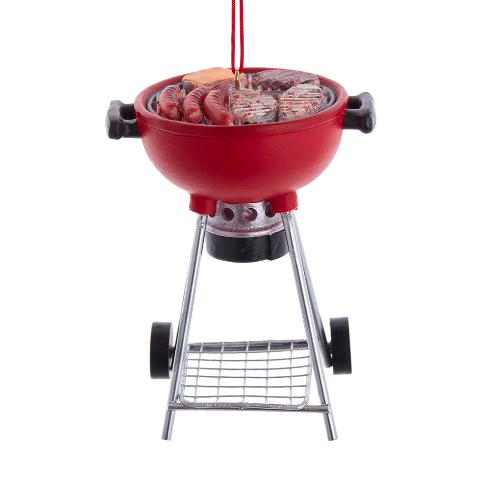 Resin Barbecue Grill Outdoor Cooking Ornament