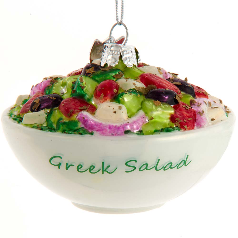 Noble Gems™ Glass Greek Salad Ornament