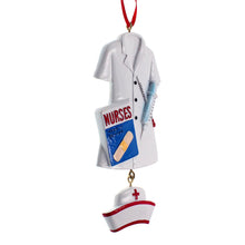 Nurse Uniform Ornament For Personalization