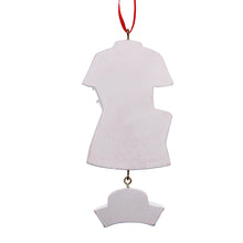 Nurse Uniform Ornament For Personalization