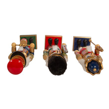 15" Red, Green and Blue King and Soldier Nutcrackers, Chooase