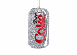 Coca-Cola¨ Glittered Diet Coke Can Ornament
