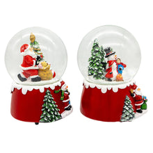 100MM Musical Snowman and Santa Water Globe, Choose Stye
