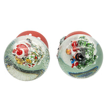 100MM Musical Snowman and Santa Water Globe, Choose Stye