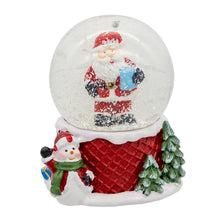 45MM Santa, Santa with Bag, Snowman Water Globe, Choose