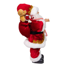 12" Standing Santa Tabletop With Sack &amp; Belt