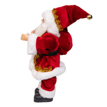 12" Standing Santa Tabletop With Sack &amp; Belt