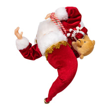 12" Standing Santa Tabletop With Sack &amp; Belt
