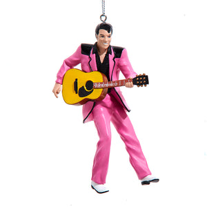 Elvis Presley® In Pink Suit Ornament