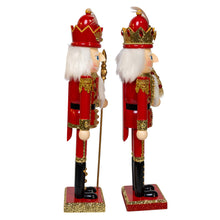15" Red &amp; Gold Nutcrackers, CHOOSE