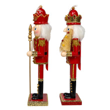 15" Red &amp; Gold Nutcrackers, CHOOSE