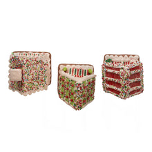 7" Battery-Operated LED Santa Gingerbread Houses, Choose from three