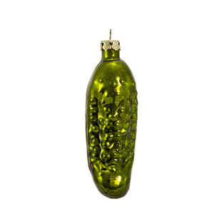 Glass Pickle Ornament