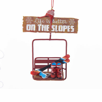Ski Lift Hanging Ornament