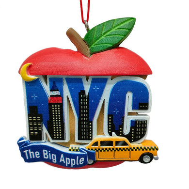 NYC The Big Apple Ornament