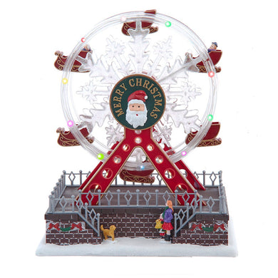 Battery Operated Musical Animated Santa Ferris Wheel
