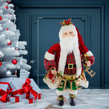 36" KSA Kringles Santa With Garland