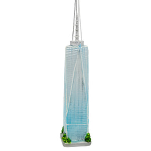 New York Noble Gems Freedom Tower Glass Ornament