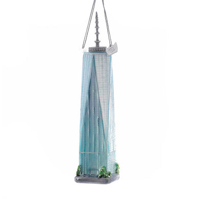 New York Noble Gems Freedom Tower Glass Ornament