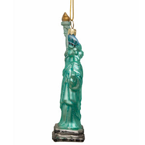 New York Statue of Liberty Noble Gem Glass Ornament, NB1008
