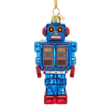 Noble Gemsª Glass Vintage Robot Ornament
