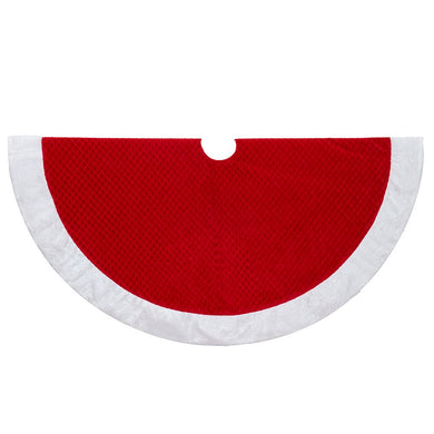 50" Fur Border Tree Skirt
