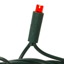Kurt Adler 50-Light Red LED String Light Set With Green Wire, UL4100R