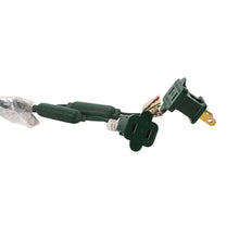 Kurt Adler 50-Light Red LED String Light Set With Green Wire, UL4100R