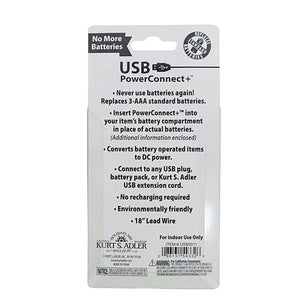 USB PowerConnect+ª 3 &quot;AAA&quot; Converter
