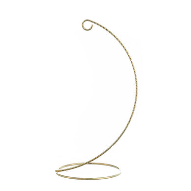 Twisted Metal Wire Hook Ornament Stand