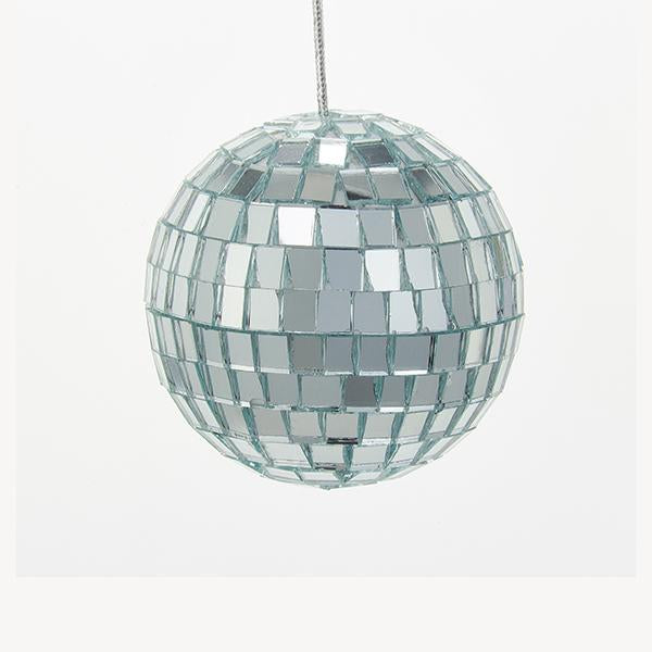 Kurt Adler Mirror Disco Ball Glass Ornament, 6-Piece Box Set, C1521 ...