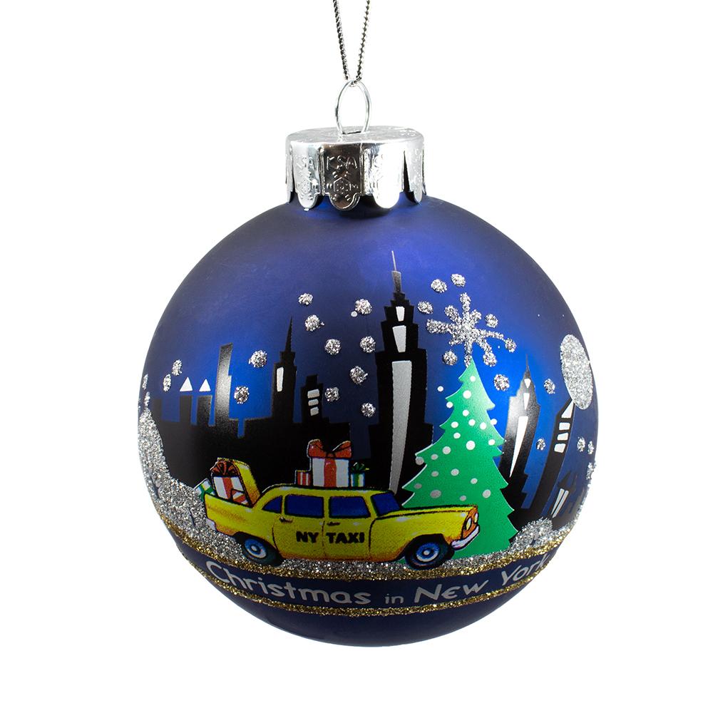 Kurt Adler Glass Ball Ornament