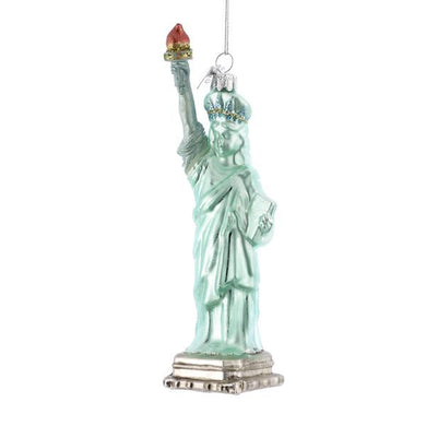 Kurt Adler Statue of Liberty Glass Ornament, C4535