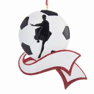 Resin Soccer Ornament for Personalization, C6453