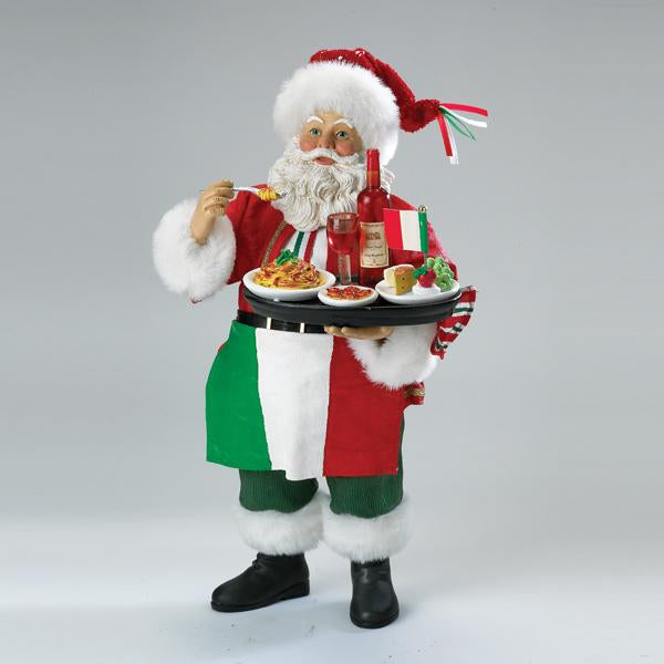 Kurt Adler Fabrich_ Musical Italian Santa, C7411