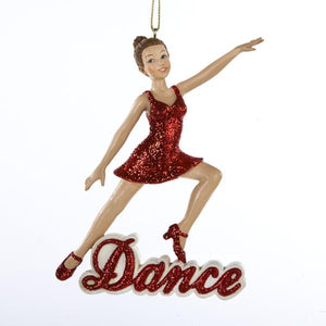 Kurt Adler Dance Girl Ornament, C8338