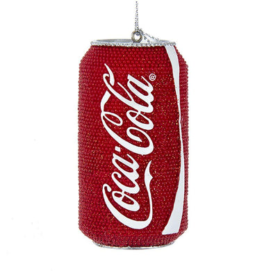 Kurt Adler Coca-Cola Glittered Coca-Cola Can Ornament, CC2176