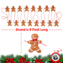 9 Foot Gingerbread Man Christmas Garland