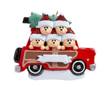 Woody Car Wagon Family with Tree for Personalization