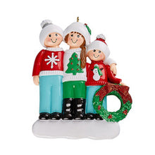 Christmas Ugly Sweater Family Ornament for Personalization