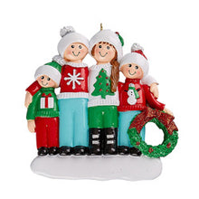 Christmas Ugly Sweater Family Ornament for Personalization