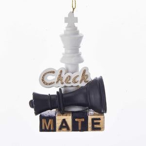 Kurt Adler Chess "Check Mate" Ornament, J8520