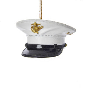Kurt Adler U.S. Marine Corps Dress Uniform Hat Ornament, MC2182