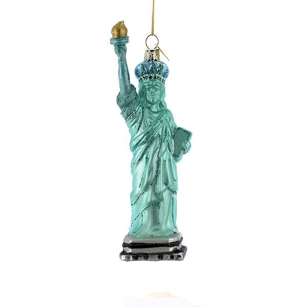 Kurt Adler Noble Gems Statue of Liberty Glass Ornament, NB1008