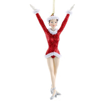 Radio City Rockette Girl with Arms Up Ornament