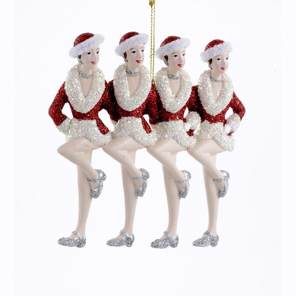 Kurt Adler Rockettes Showgirls Ornament, RK0008