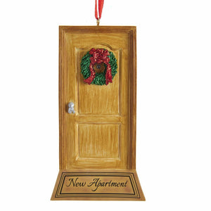 Kurt Adler "New Apartment" Door Ornament For Personalization, W8432